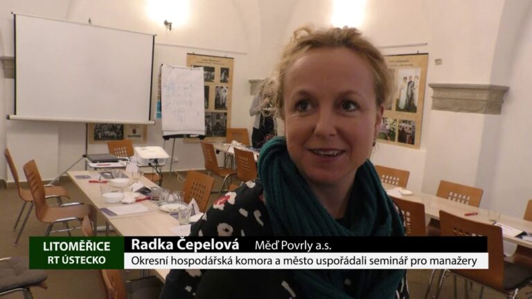 LITOMĚŘICE: Okresní hospodářská komora a město uspořádali seminář pro manažery