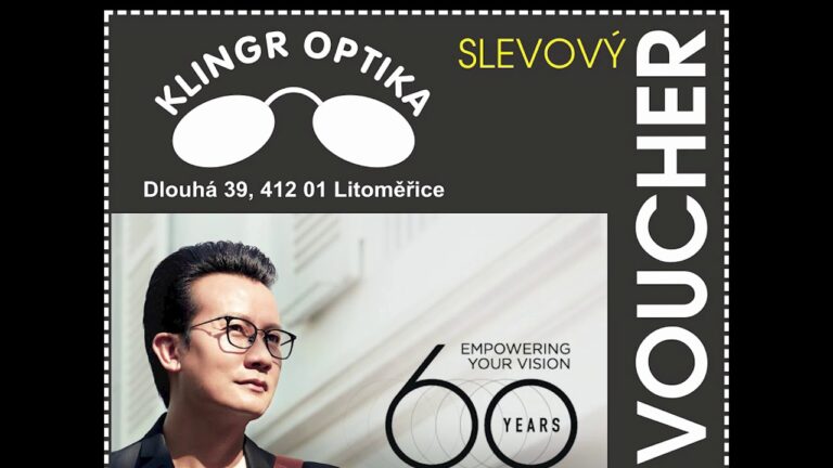 REKLAMA: Optika Klingr nabízí slevové koronavirové vouchery