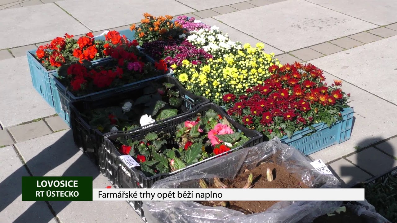 Lovosice: Farmářské trhy opět běží