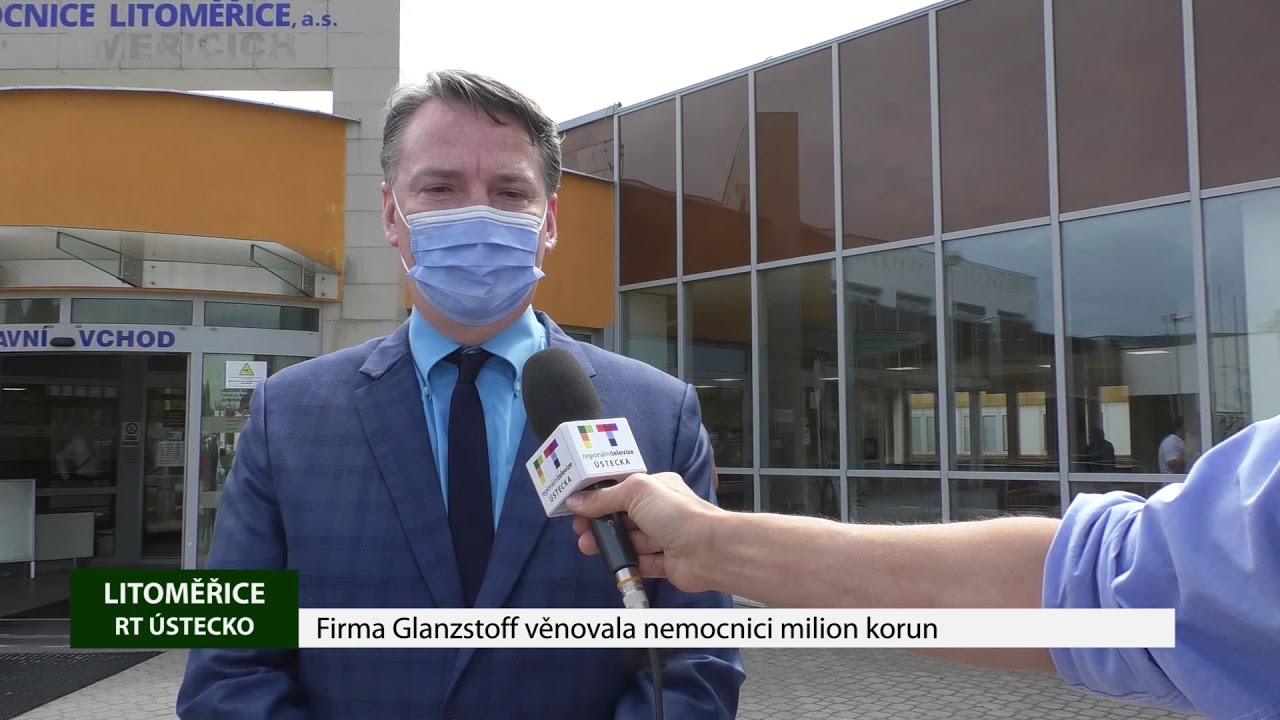 LITOMĚŘICE: Firma Glanzstoff věnovala nemocnici milion korun