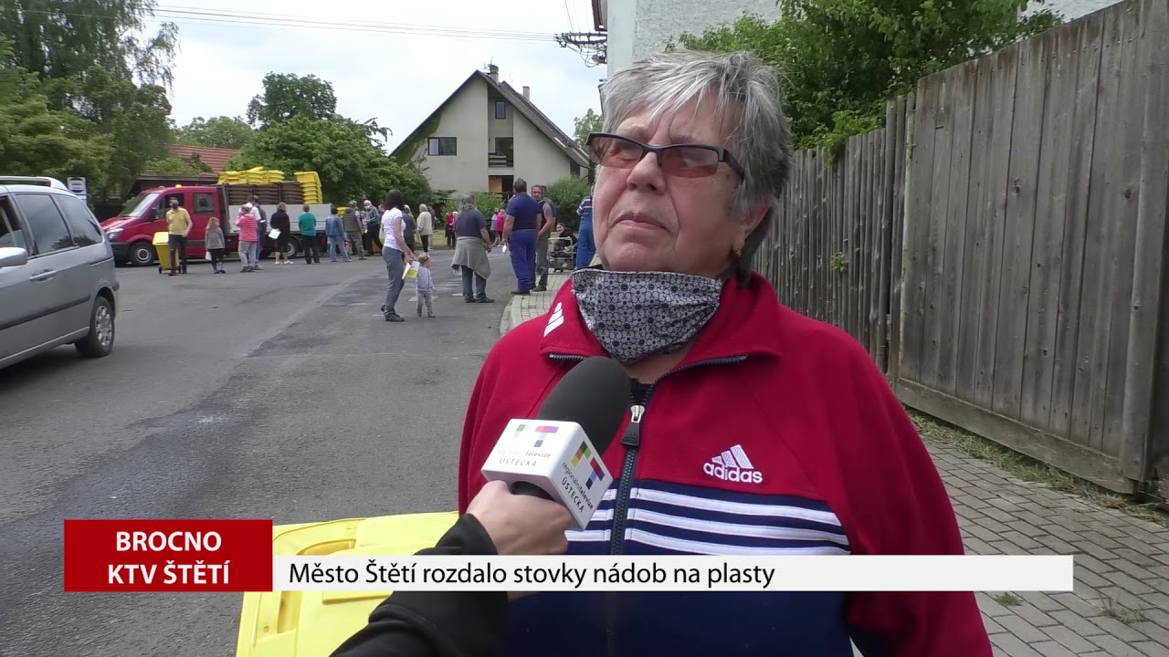 ŠTĚTÍ: Město Štětí rozdalo stovky nádob na plasty