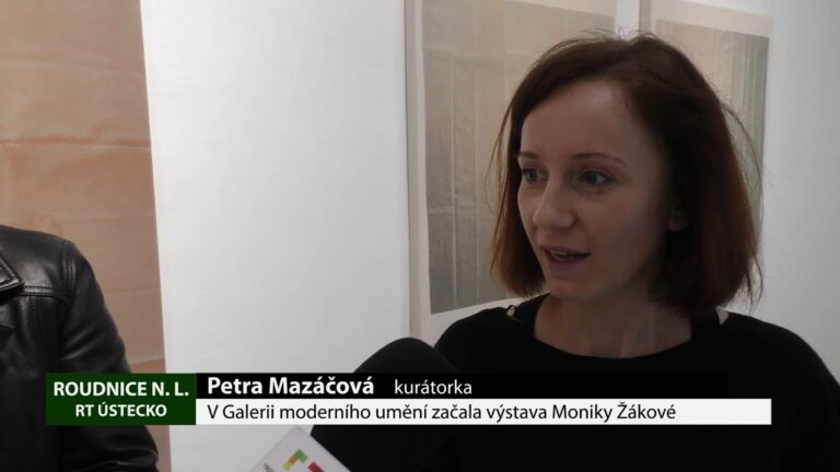 ROUDNICE N. L.: V Galerii moderního umění začala výstava Moniky Žákové