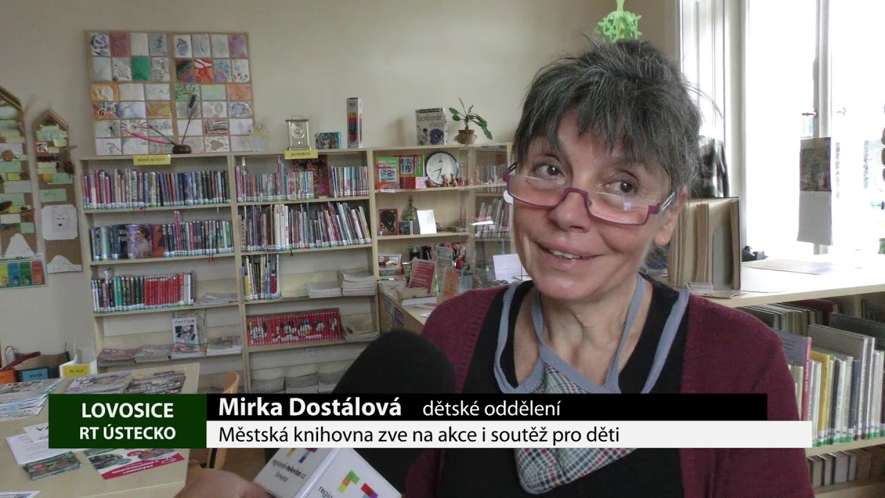 LOVOSICE: Městská knihovna zve na akce i soutěž pro děti
