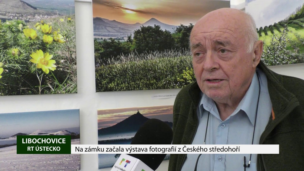 Libochovice: Na zámku začala výstava fotografií z Českého středohoří