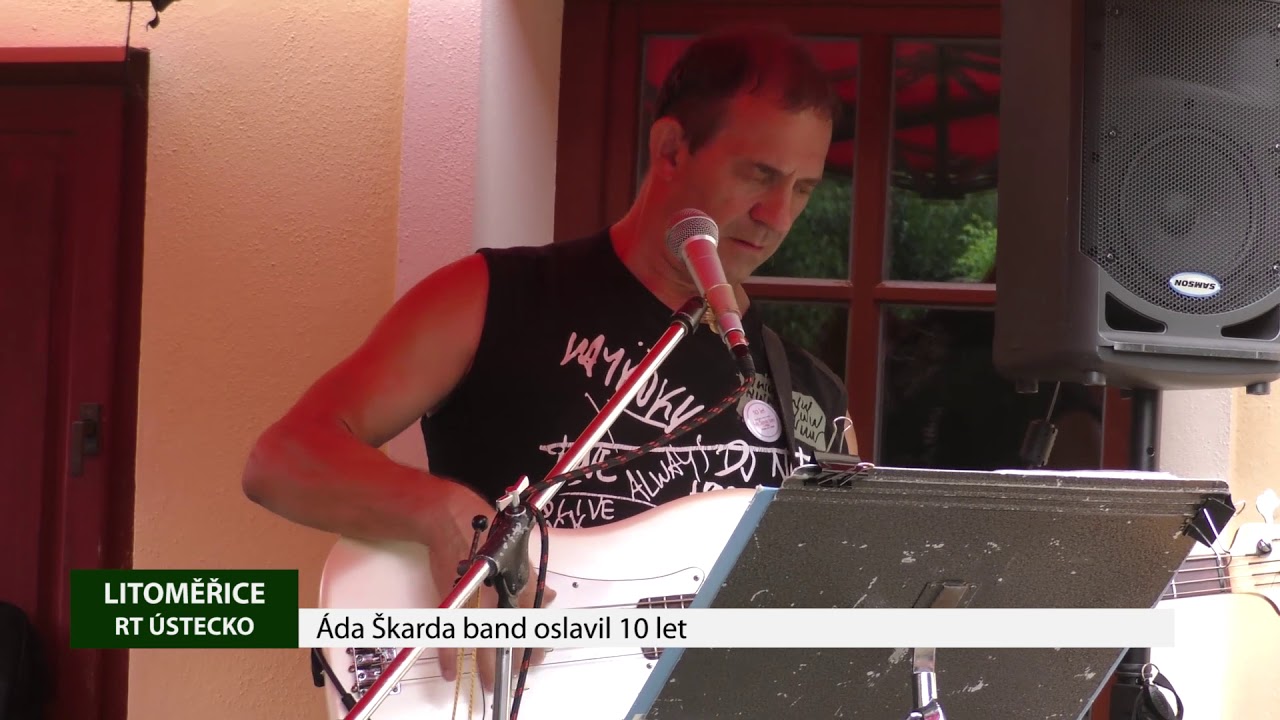 LITOMĚŘICE: Áda Škarda band oslavil 10 let