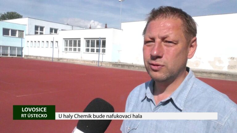 LOVOSICE: U haly Chemik bude nafukovací hala