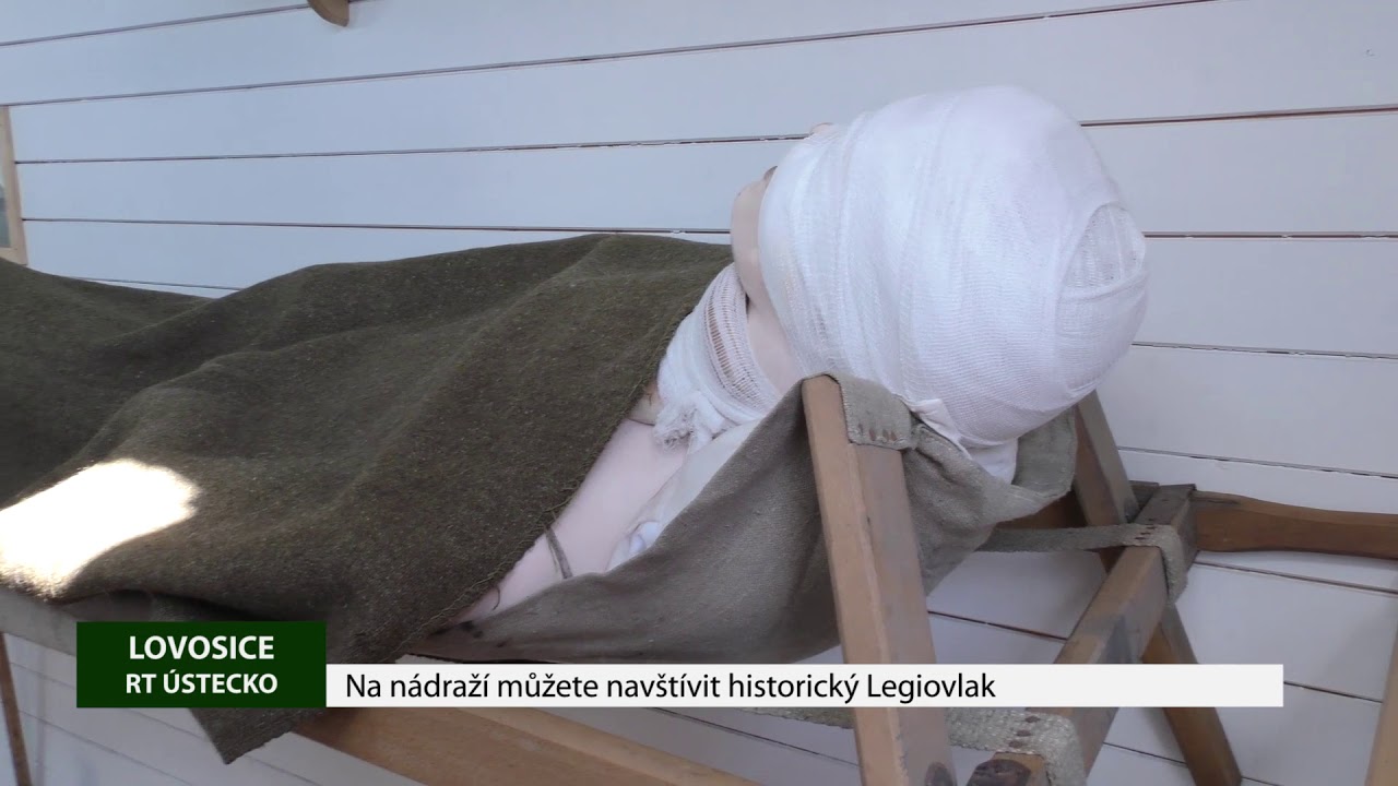 LOVOSICE: Na nádraží můžete navštívit historický Legiovlak
