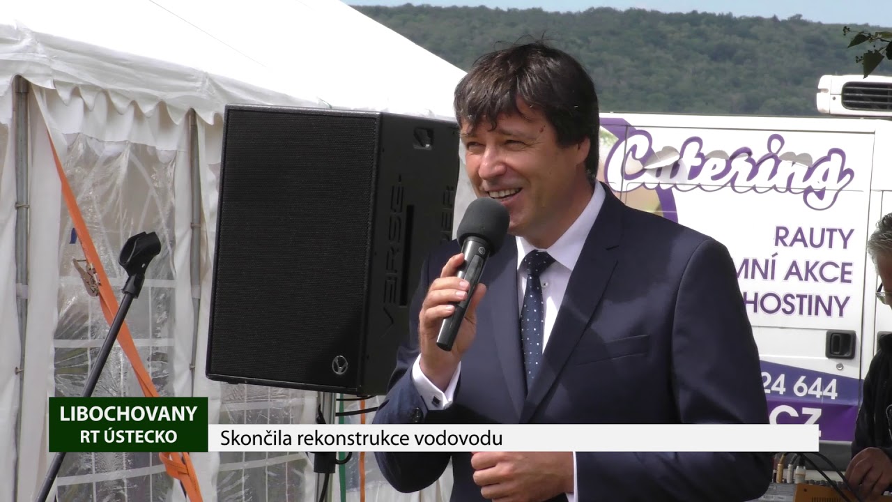 Libochovany: Skončila rekonstrukce vodovodu