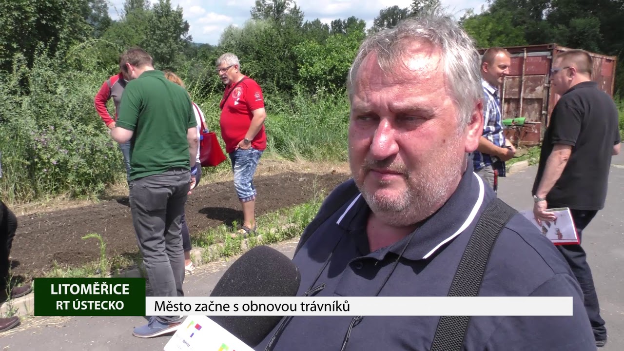 Litoměřice: Město začne s obnovou trávníků