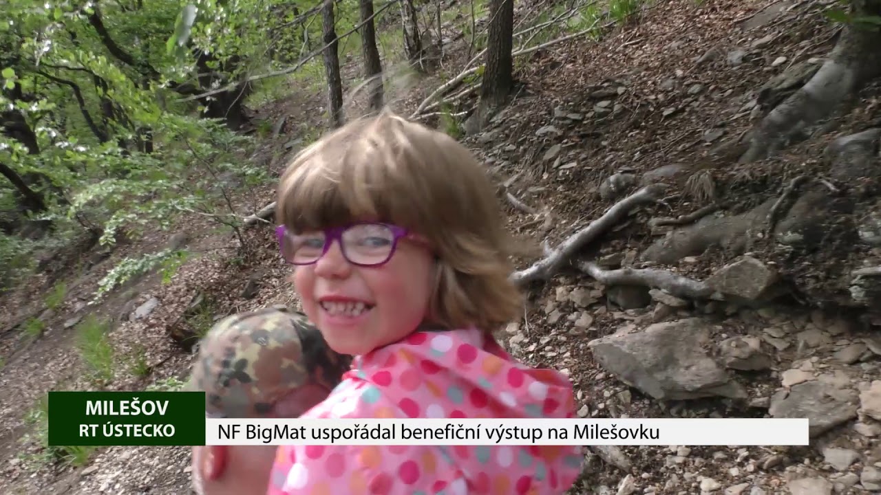 LITOMĚŘICE: NF BigMat uspořádal benefiční výstup na Milešovku