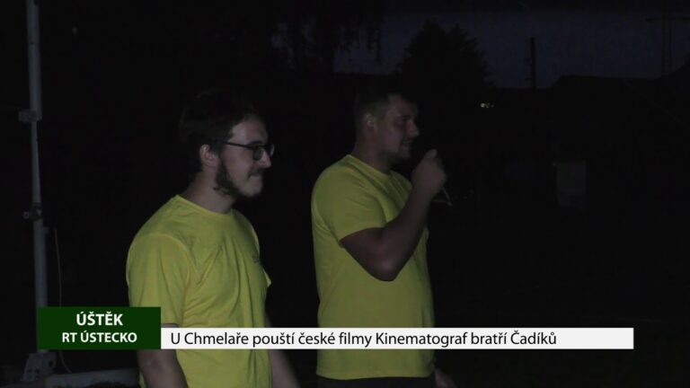 ÚŠTĚK: U Chmelaře pouští české filmy Kinematograf bratří Čadíků