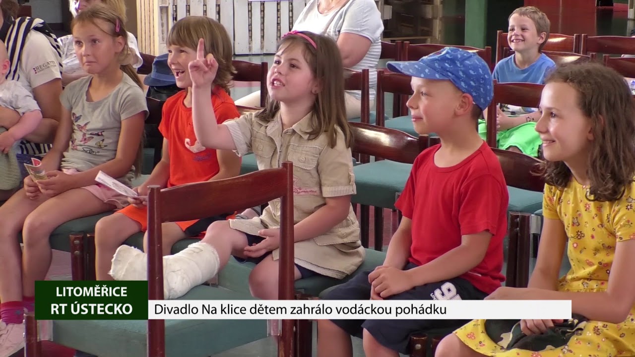 LITOMĚŘICE: Divadlo Na klice dětem zahrálo vodáckou pohádku