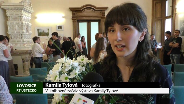 LOVOSICE:  V  knihovně začala výstava Kamily Tylové