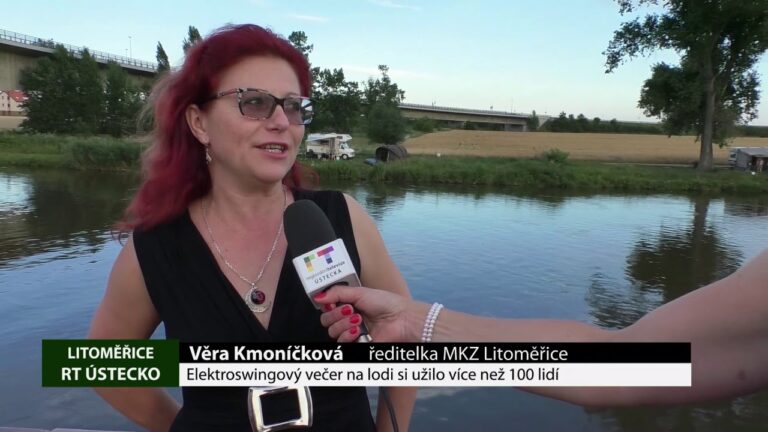 LITOMĚŘICE: Elektroswingový večer na lodi si užilo více než 100 lidí