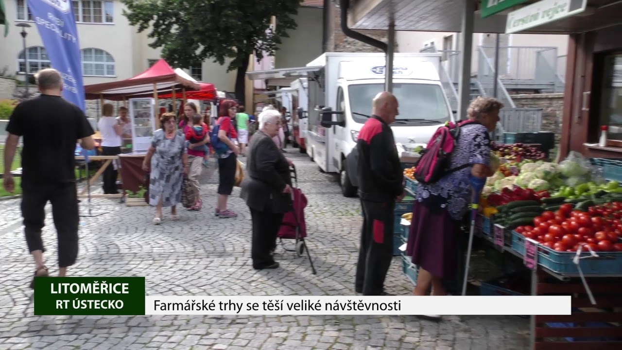 LITOMĚŘICE: Farmářské trhy se těší veliké návštěvnosti