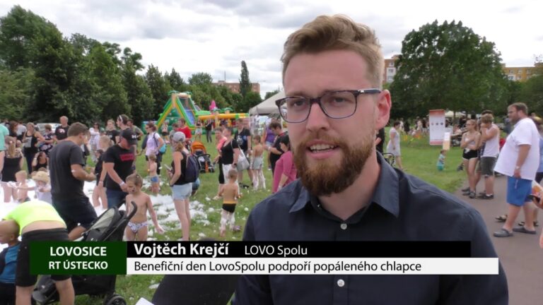 LOVOSICE: Benefiční den LovoSpolu podpoří popáleného chlapce