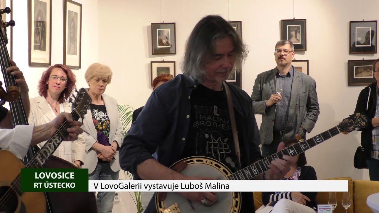 LOVOSICE: V LovoGalerii vystavuje Luboš Malina