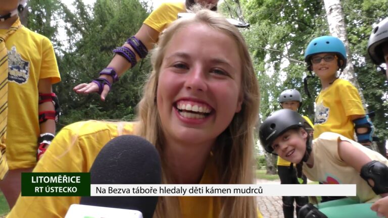 LITOMĚŘICE: Na Bezva táboře hledaly děti kámen mudrců