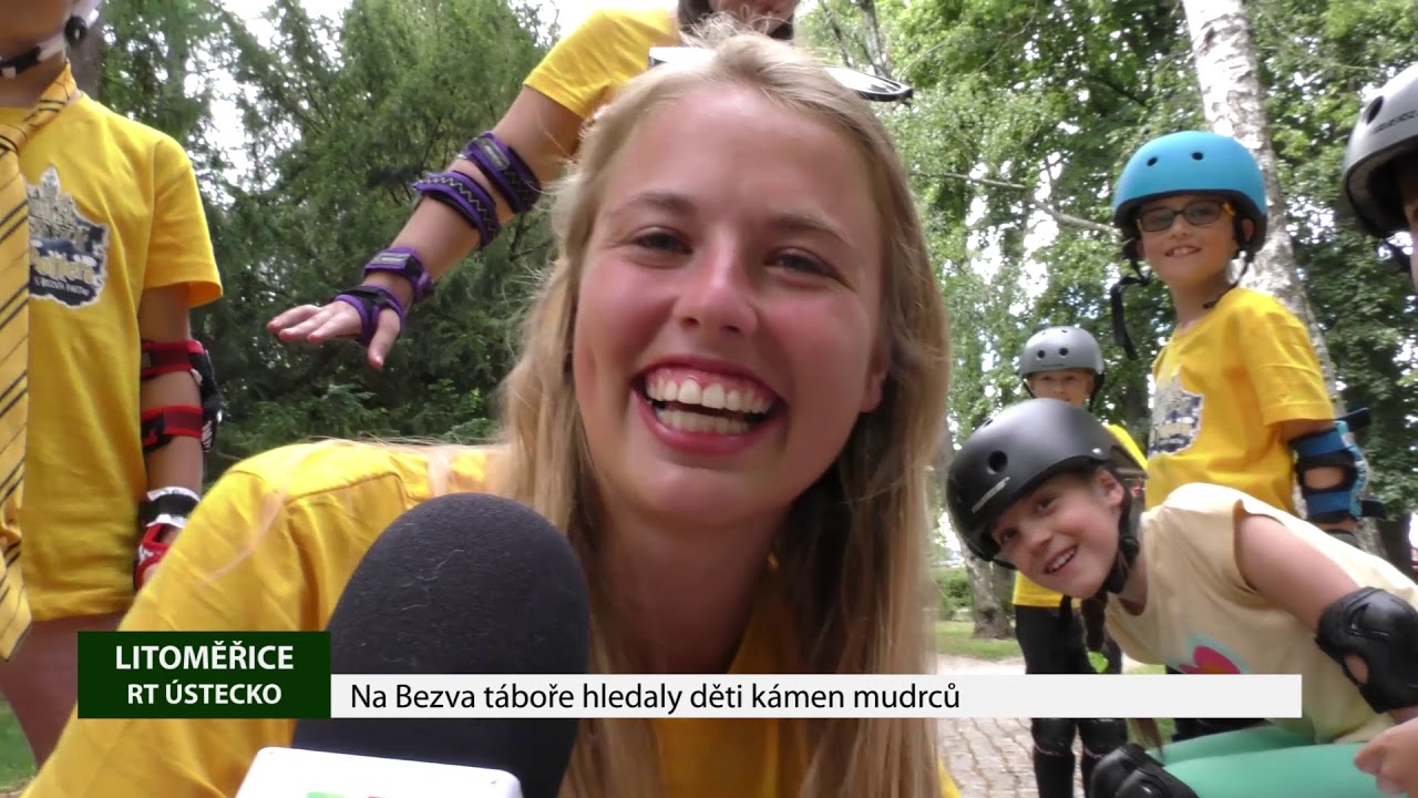 LITOMĚŘICE: Na Bezva táboře hledaly děti kámen mudrců