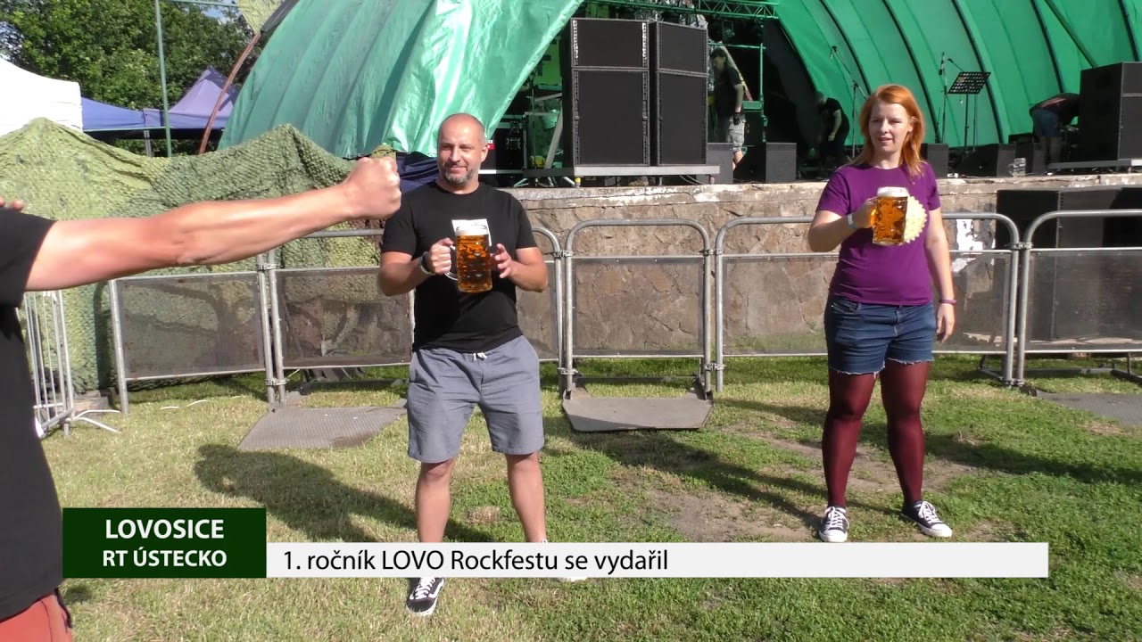 LOVOSICE: 1. ročník LOVO Rockfestu se vydařil