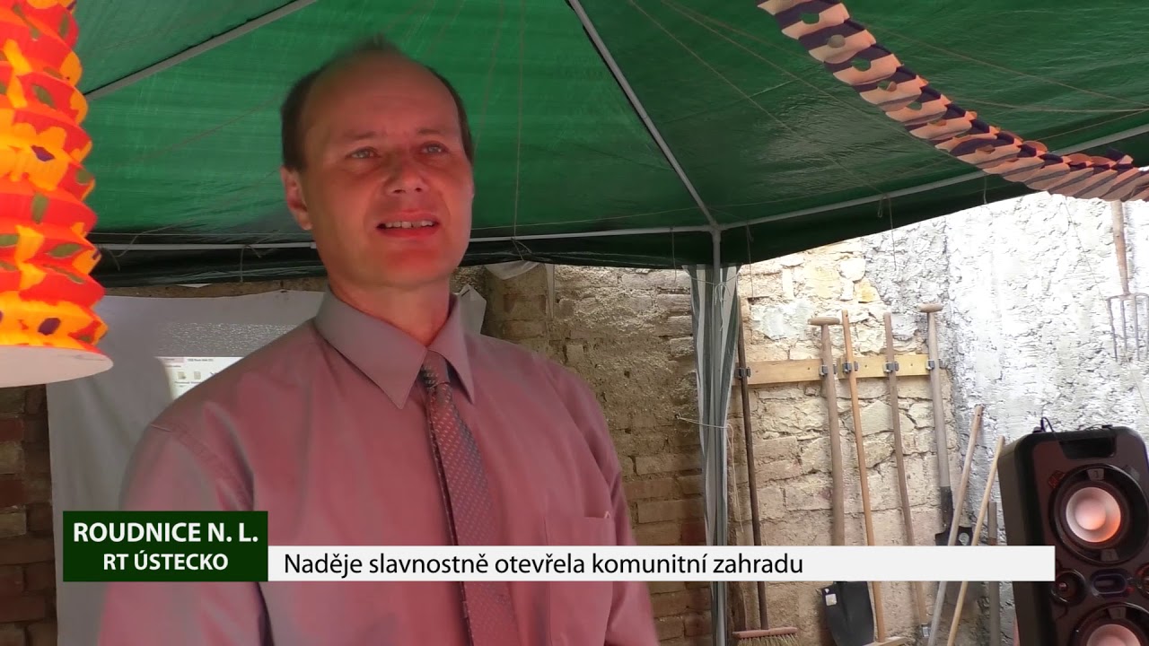 ROUDNICE N. L.: Naděje slavnostně otevřela komunitní zahradu