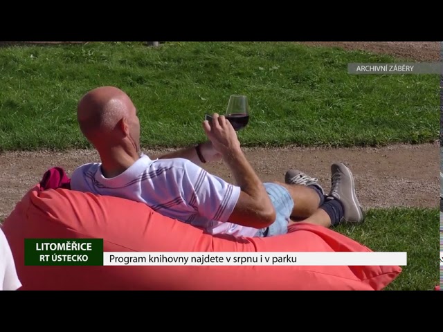 LITOMĚŘICE: Program knihovny najdete v srpnu i v parku