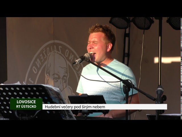 LOVOSICE: Hudební večery pod širým nebem