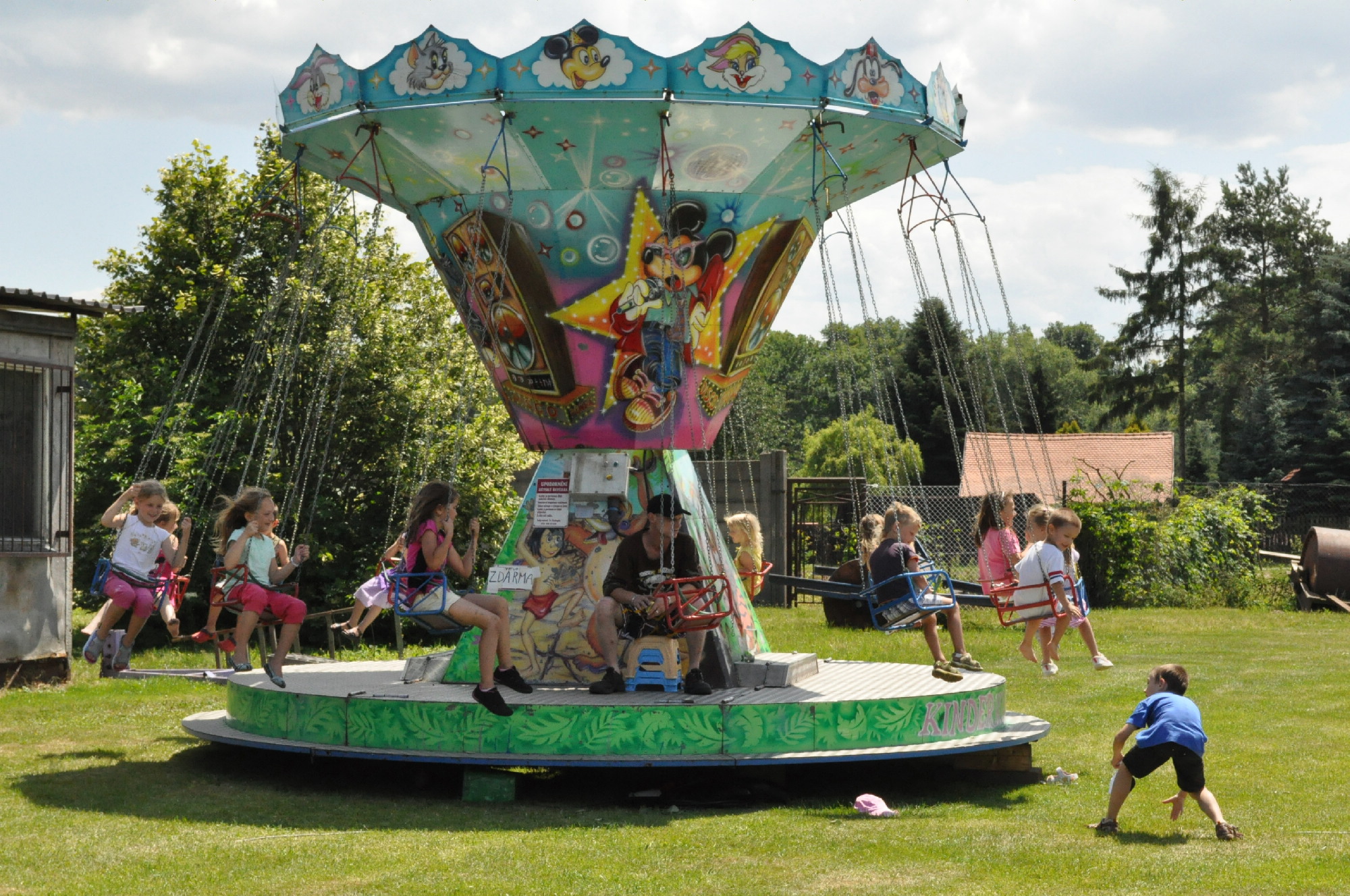 Zahrada Čech se s prázdninami loučí Dnem pro děti