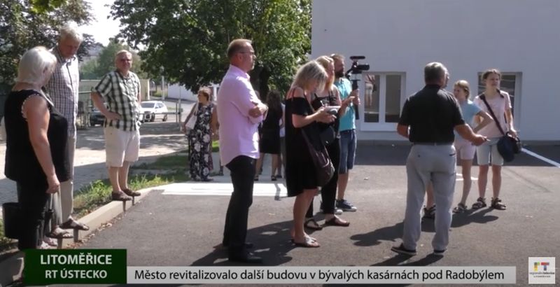 LITOMĚŘICE: Město revitalizovalo další budovu v bývalých kasárnách pod Radobýlem