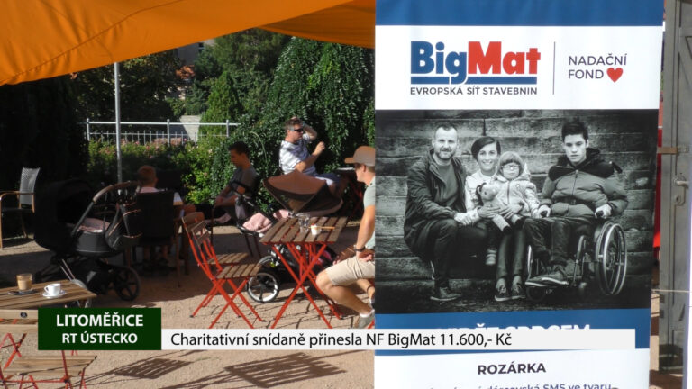 Charitativní snídaně přinesla NF BigMat 11.600,- Kč