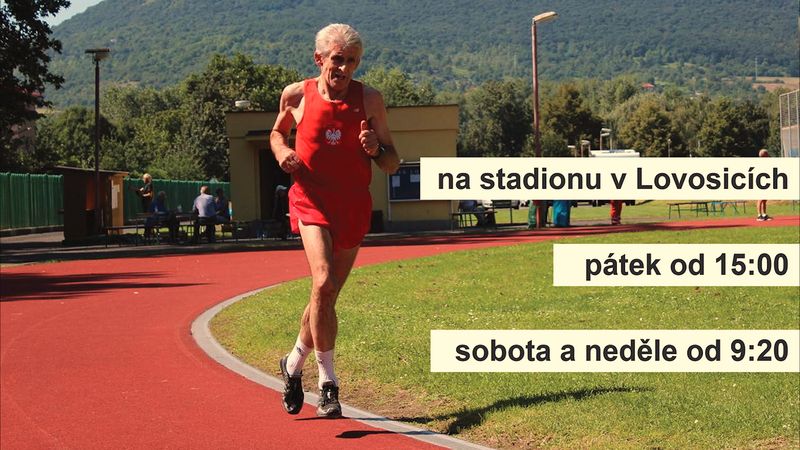 LOVOSICE: 14. – 16. 8. proběhne mezinárodní soutěž atletických veteránů
