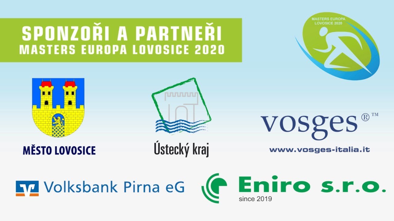 Sobotní přímý přenos z Masters Europa Lovosice 2020