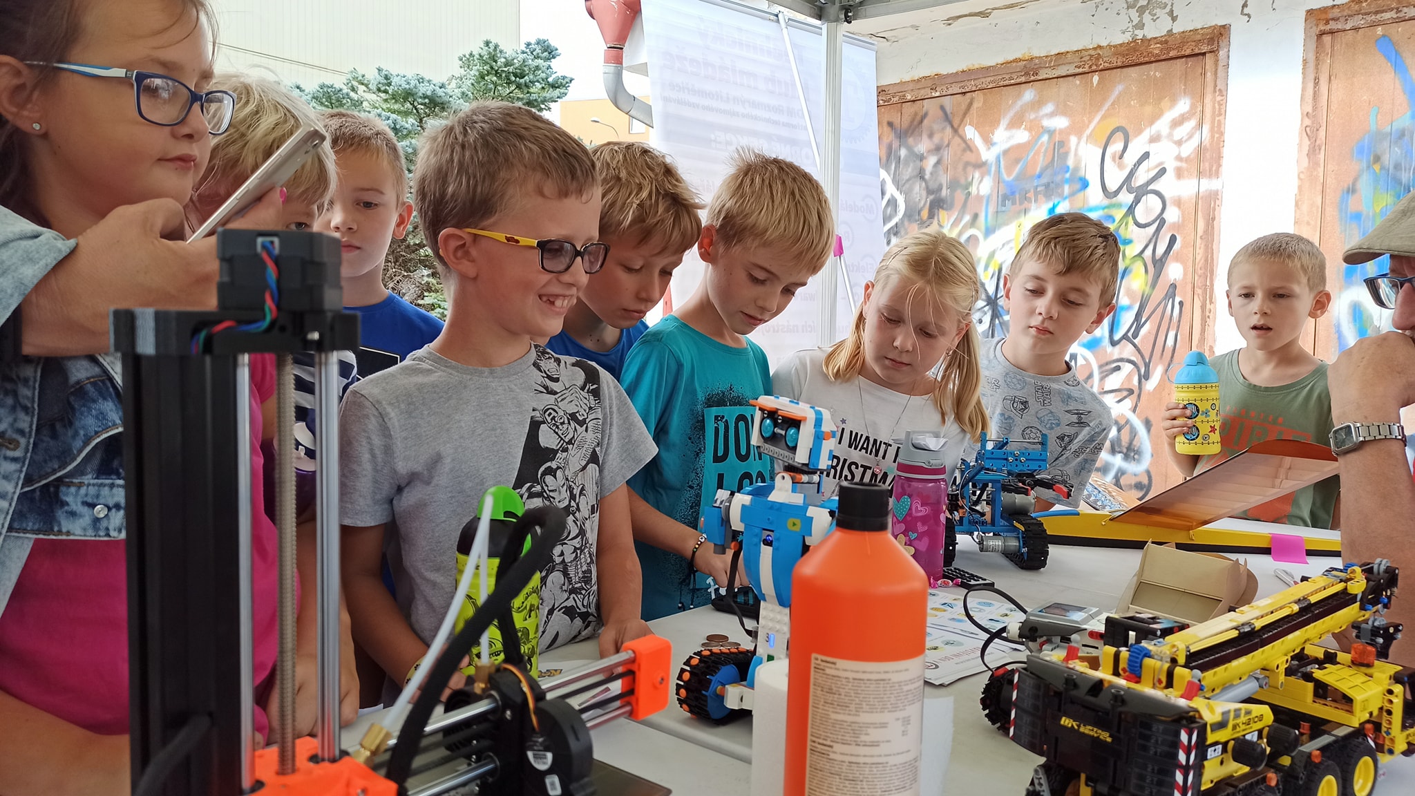 Technický klub mládeže pořádá Návštěvní den. Pro děti i rodiče