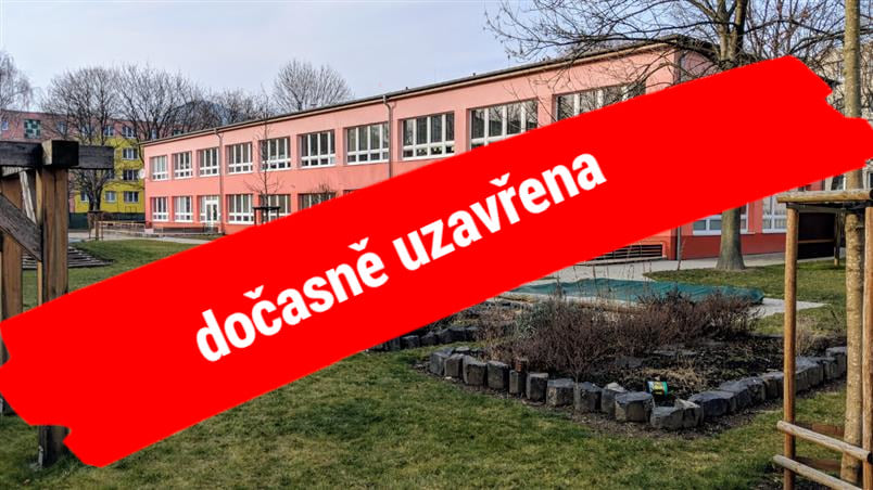 MŠ Sady Pionýrů uzavřel koronavirus