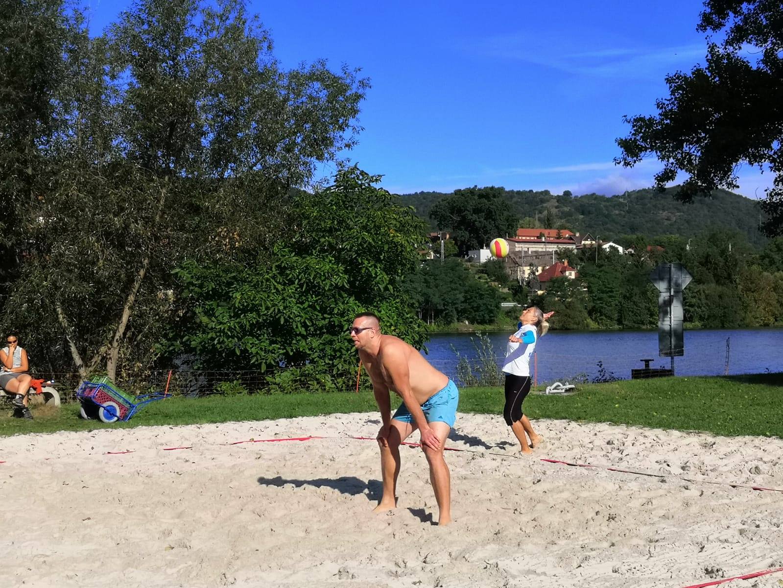 Libochovanský Turnaj v beach volejbale vyhráli Plameňáci