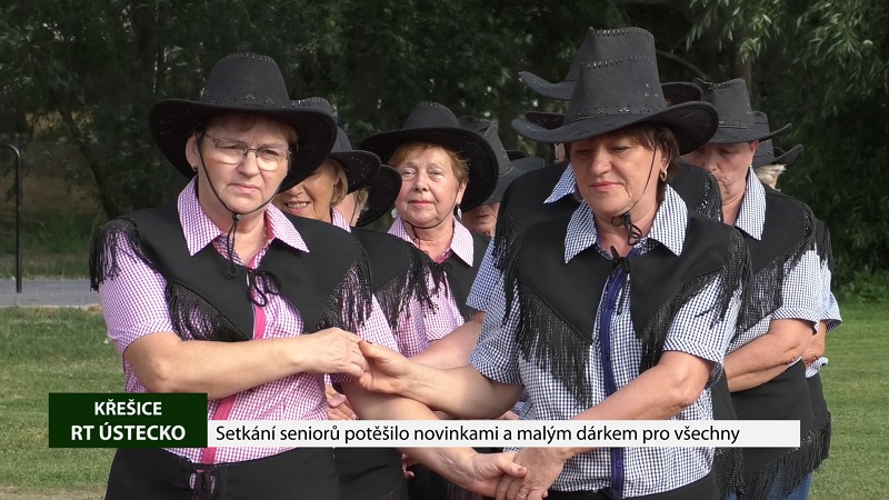 KŘEŠICE: Setkání seniorů potěšilo novinkami v programu a malým dárkem pro všechny
