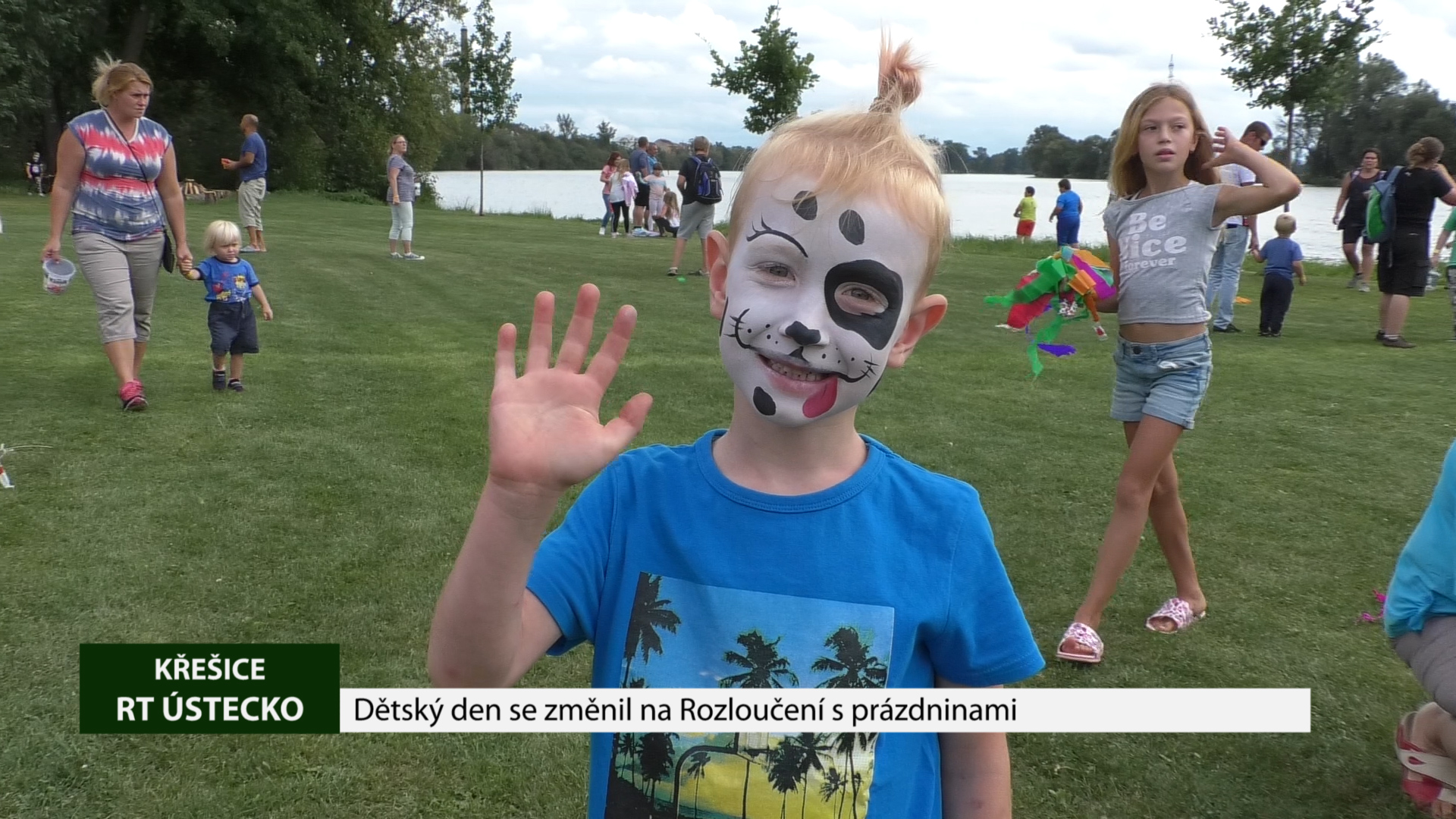 KŘEŠICE: Dětský den se změnil na Rozloučení s prázdninami, dorazilo přes 300 dětí