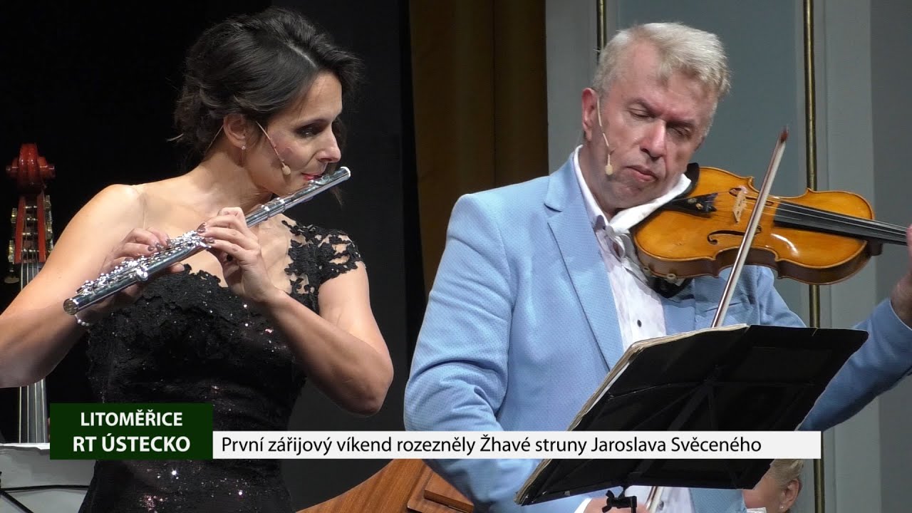 Litoměřice: První zářijový víkend rozezněly Žhavé struny Jaroslava Svěceného