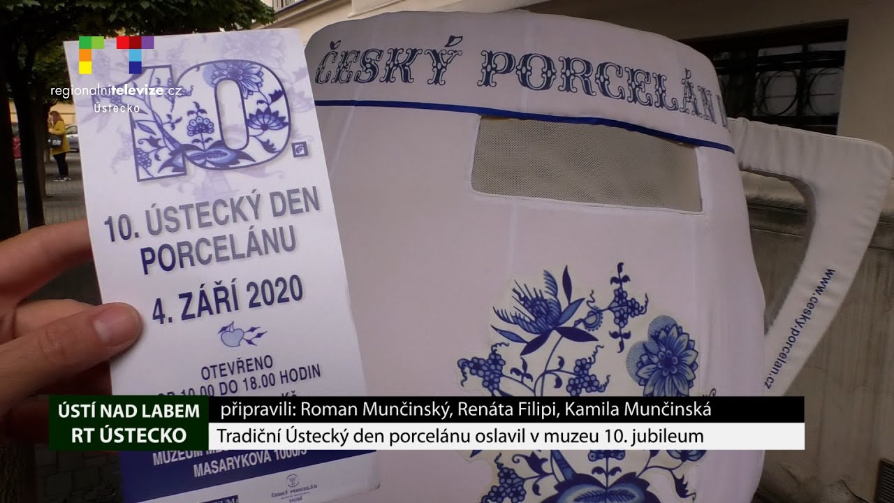 ÚSTÍ NAD LABEM: Tradiční Ústecký den porcelánu oslavil v muzeu 10. jubileum