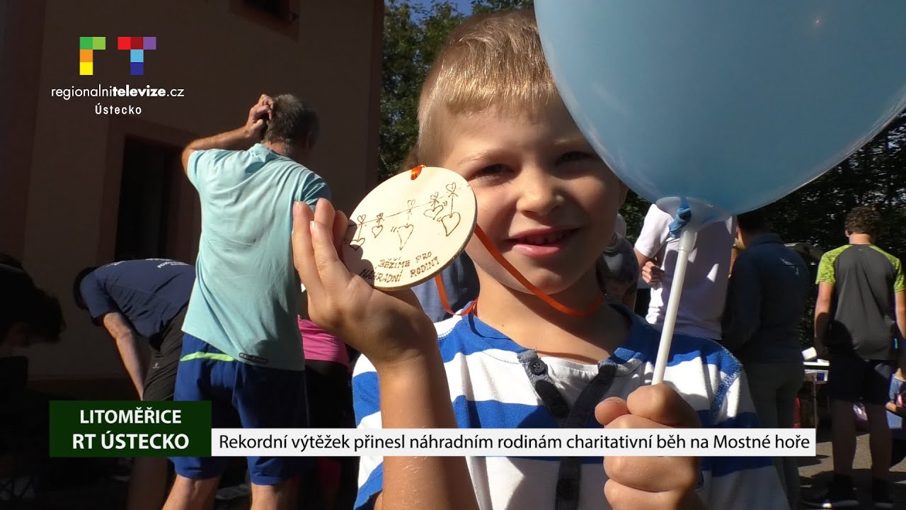 LITOMĚŘICE: Rekordní výtěžek přinesl náhradním rodinám charitativní běh na Mostné hoře