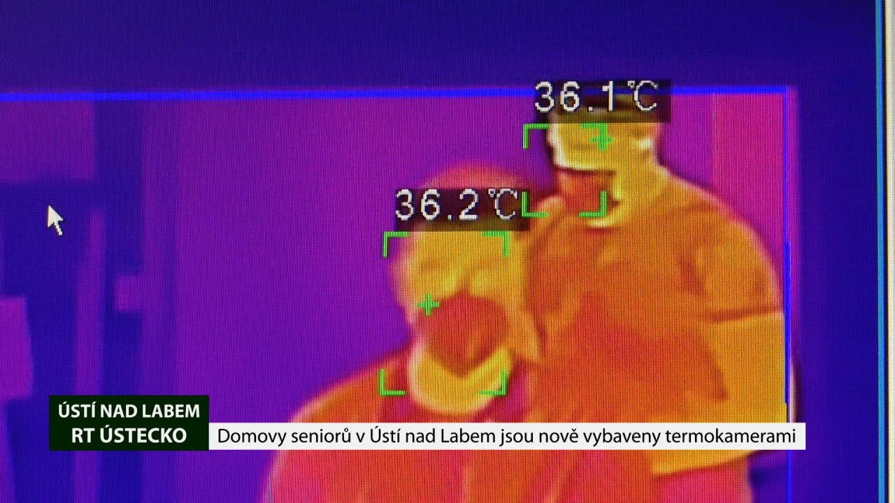 ÚSTÍ NAD LABEM: Domovy seniorů v Ústí nad Labem jsou nově vybaveny bezkontaktními termokamerami