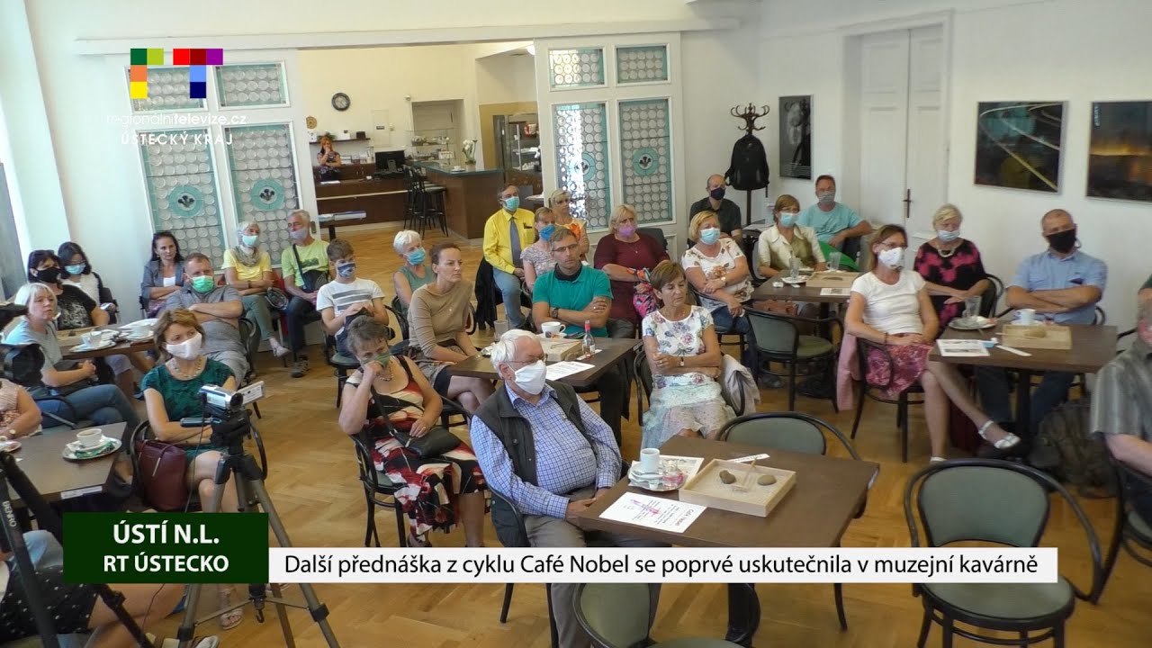 ÚSTÍ NAD LABEM: Další přednáška z cyklu Café Nobel se poprvé uskutečnila v muzejní kavárně
