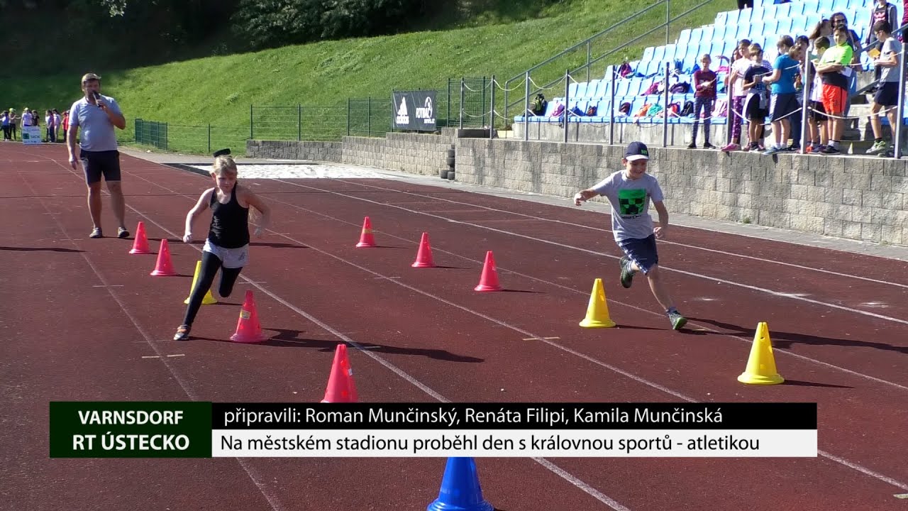 VARNSDORF : Na městském stadionu proběhl den s královnou sportů – atletikou