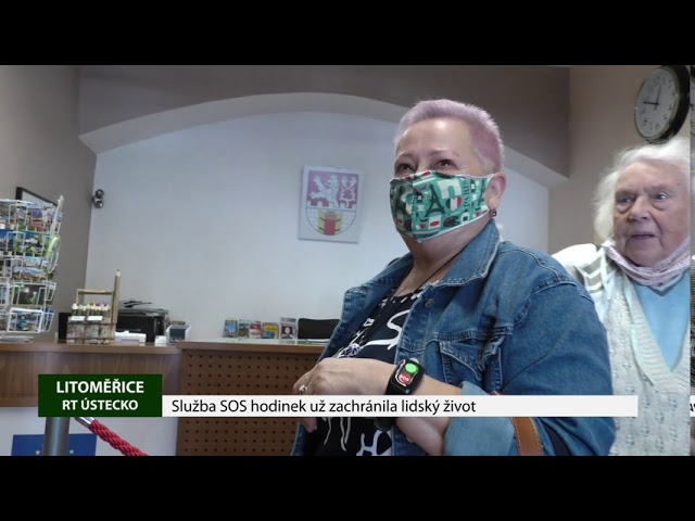 LITOMĚŘICE: Služba SOS hodinek už zachránila lidský život