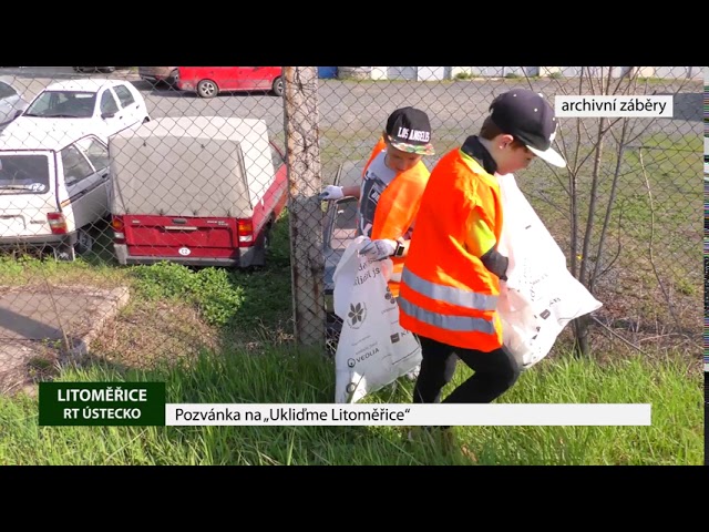 LITOMĚŘICE: Pozvánka na „Ukliďme Litoměřice“