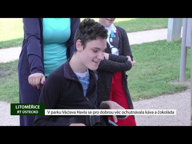 LITOMĚŘICE: V parku Václava Havla se pro dobrou věc ochutnávala káva a čokoláda