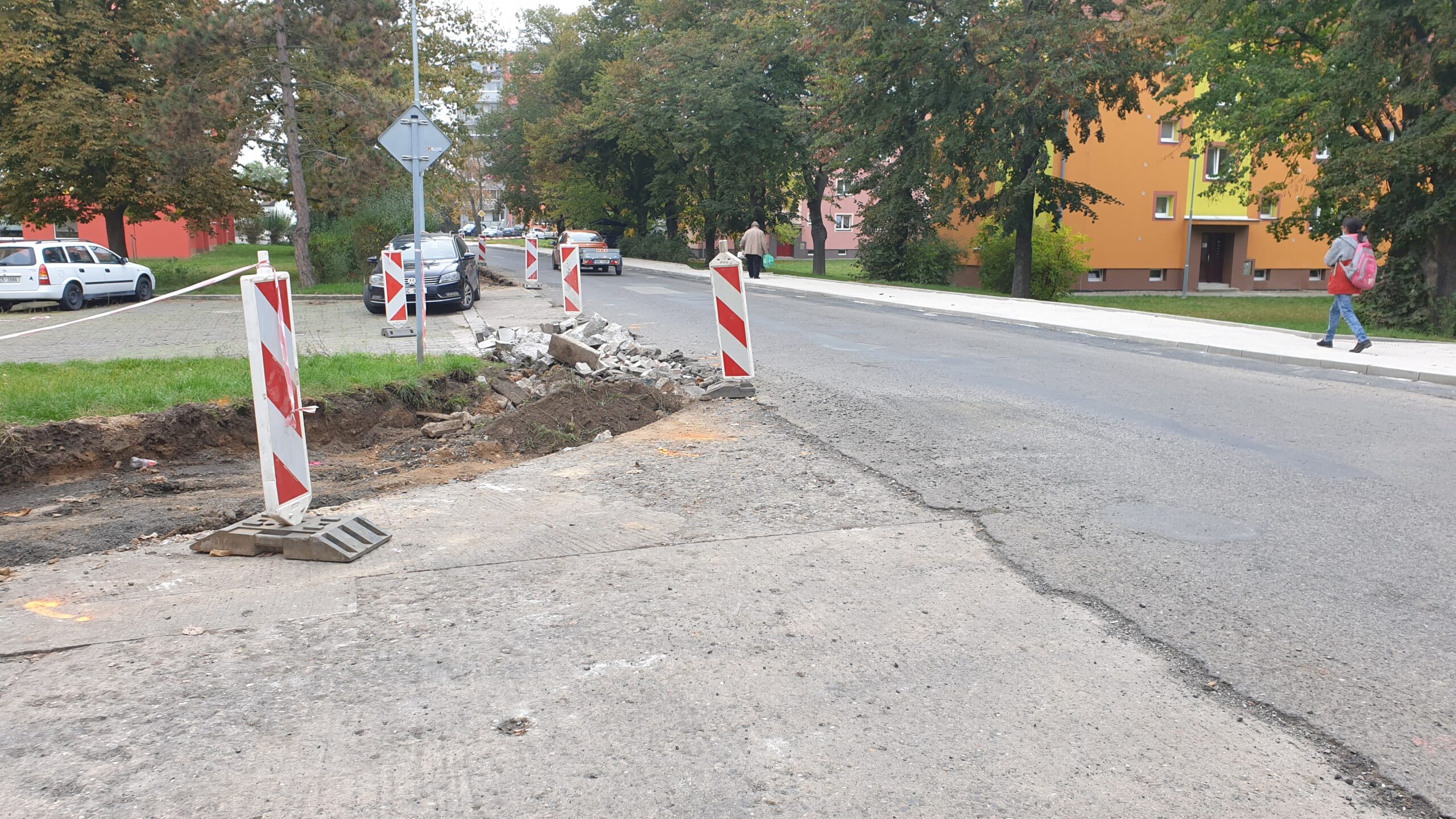 ŠTĚTÍ: Probíhá rekonstrukce ulic Družstevní a Radouňská