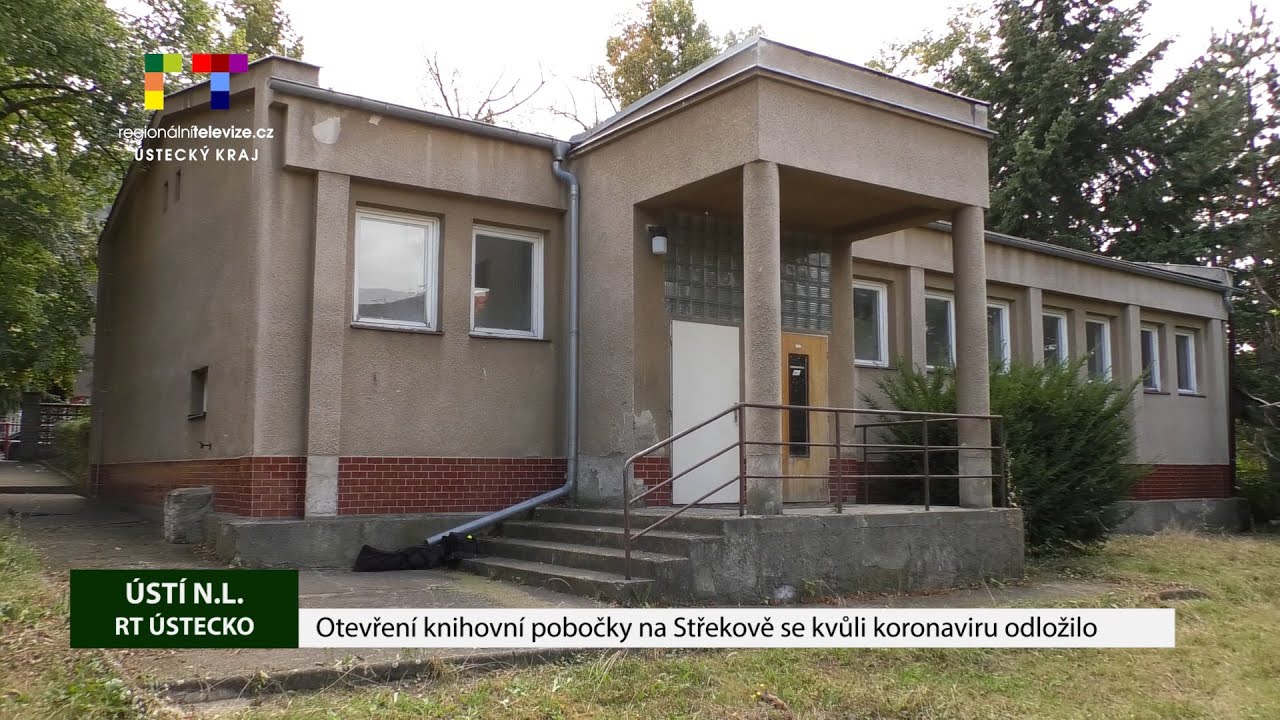 ÚSTÍ NAD LABEM: Otevření knihovní pobočky na Střekově se kvůli koronaviru odložilo