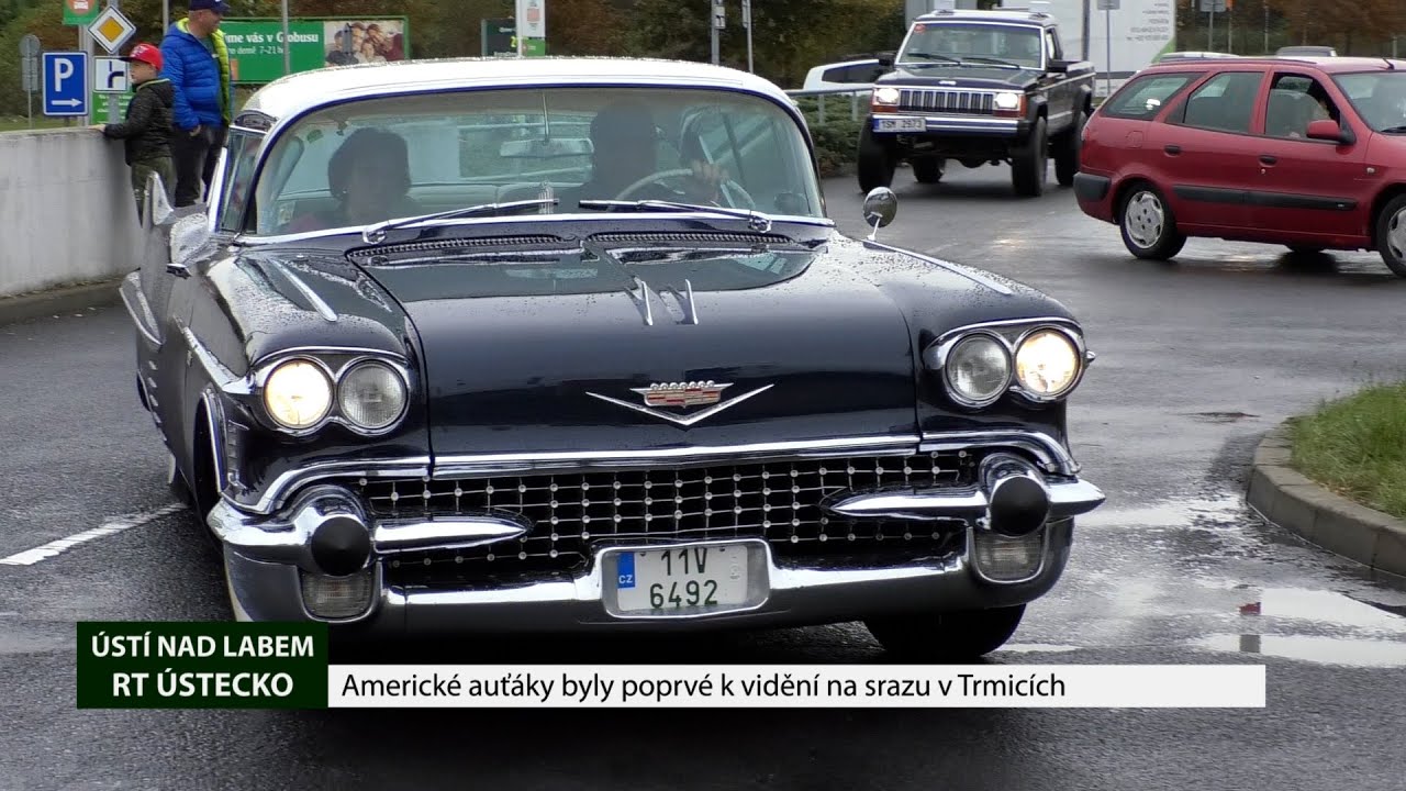 ÚSTÍ NAD LABEM: Americké auťáky byly poprvé k vidění na srazu v Trmicích