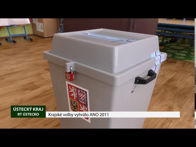 ÚSTECKÝ KRAJ: Krajské volby vyhrálo ANO 2011